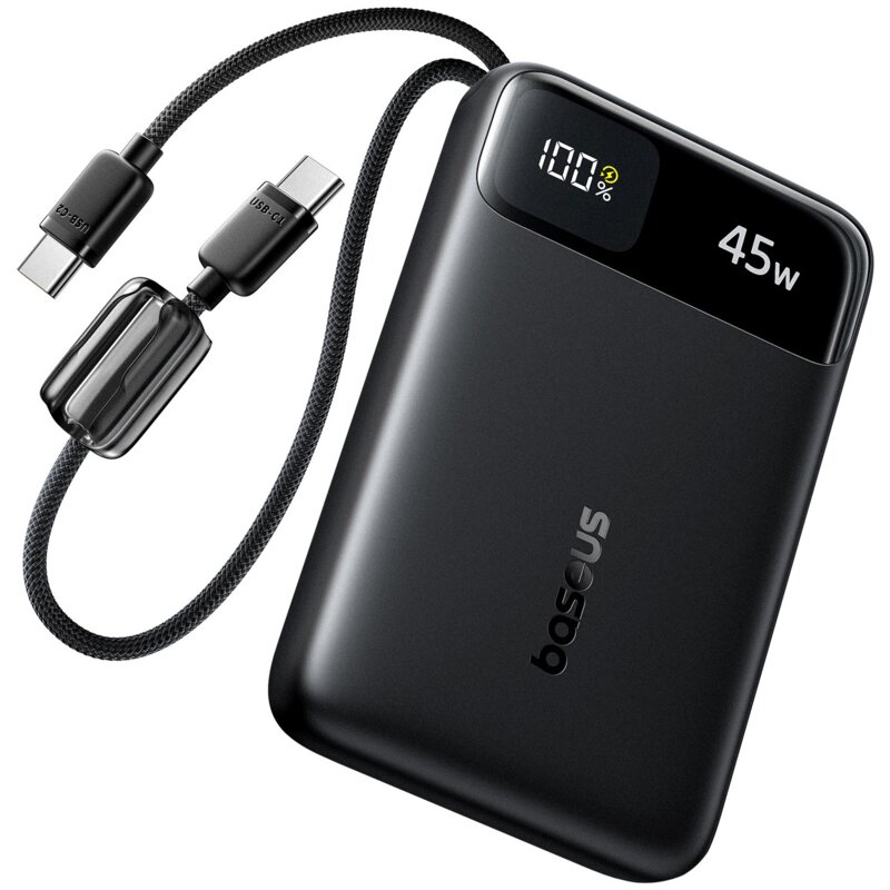Powerbank BASEUS EnerFill FC11 10000 mAh 45W Czarny