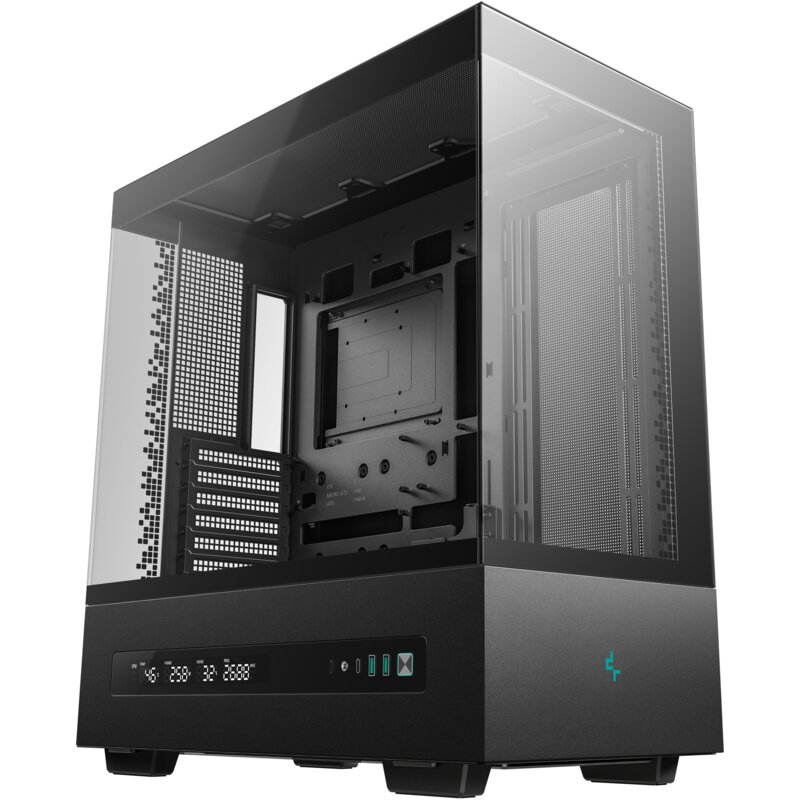 Obudowa DEEPCOOL CH690 Digital + Chłodzenie wodne LQ360 Ultra ARGB + Zasilacz PN850M