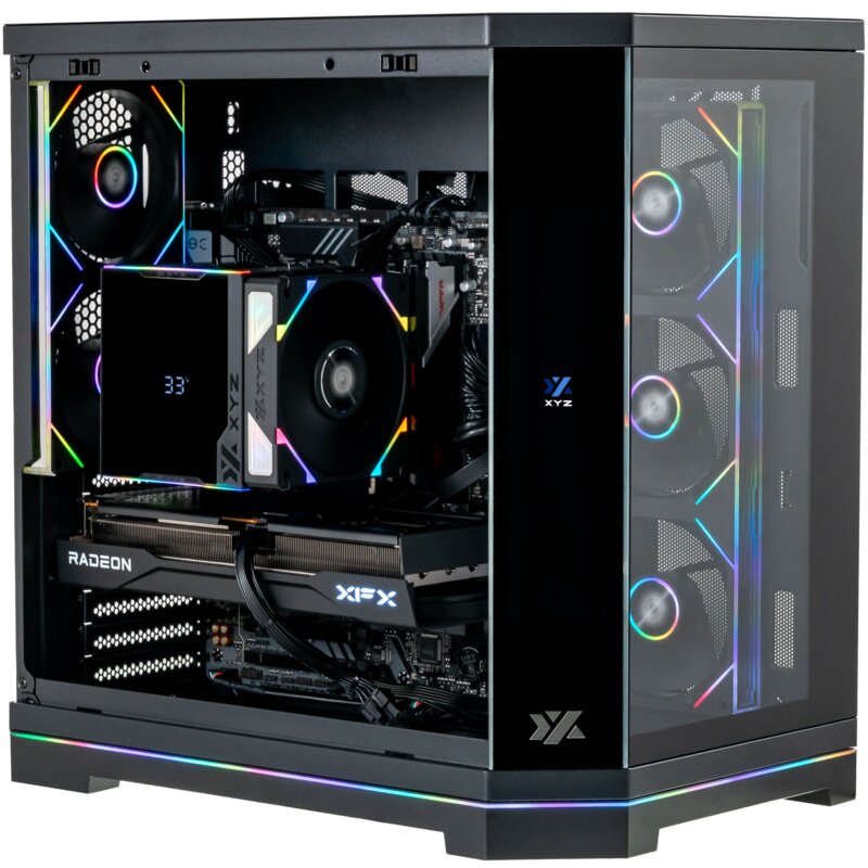 Komputer MAD DOG NEUTRON-PRO-A02WR32WP R5-7500F 32GB RAM 1TB SSD Radeon RX9060XT Wi-Fi Windows 11 Professional