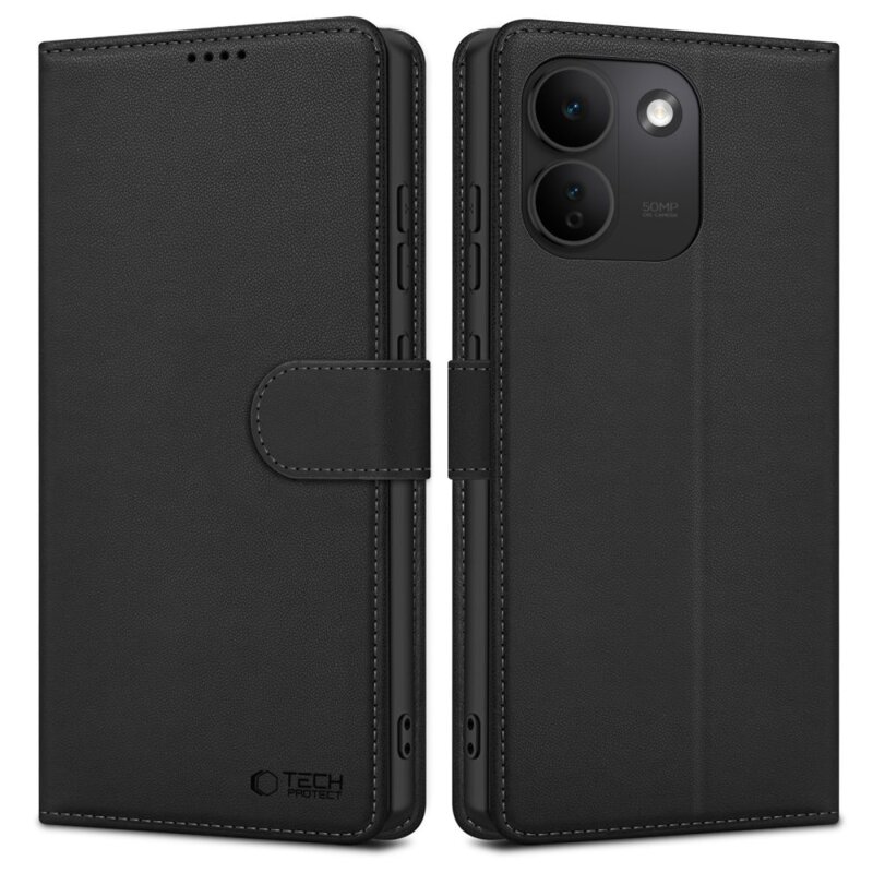 Etui TECH-PROTECT Wallet do Xiaomi Redmi Note 17 Pro MAX 5G Czarny