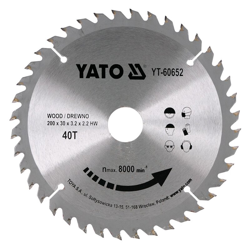 Tarcza do cięcia YATO YT-60652 200 mm