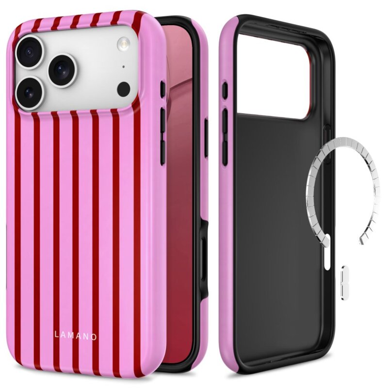 Etui TECH-PROTECT Lamano MagSafe do Apple iPhone 17 Pro/18 Pro Różowy