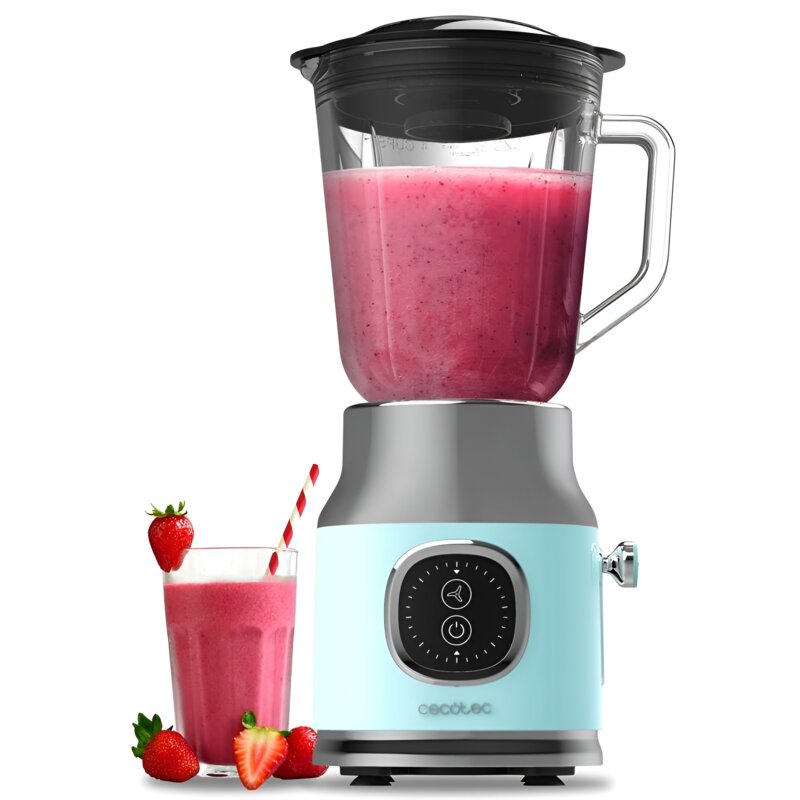 Blender kielichowy CECOTEC RetroTwist Niebieski