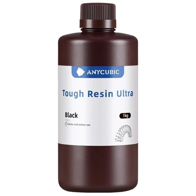 Żywica ANYCUBIC Tough Resin Ultra, 1 kg Czarny