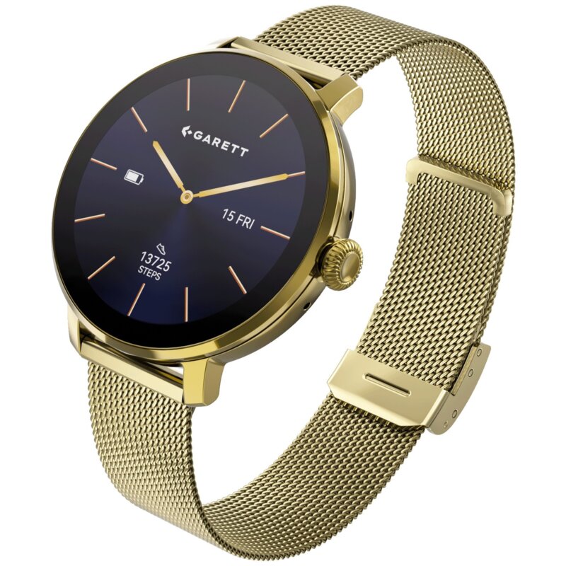Smartwatch GARETT Muse Mesh Złoty