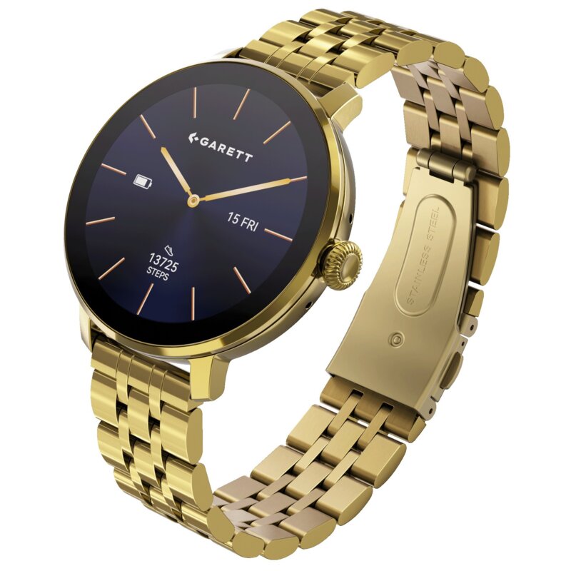 Smartwatch GARETT Muse Solid Złoty