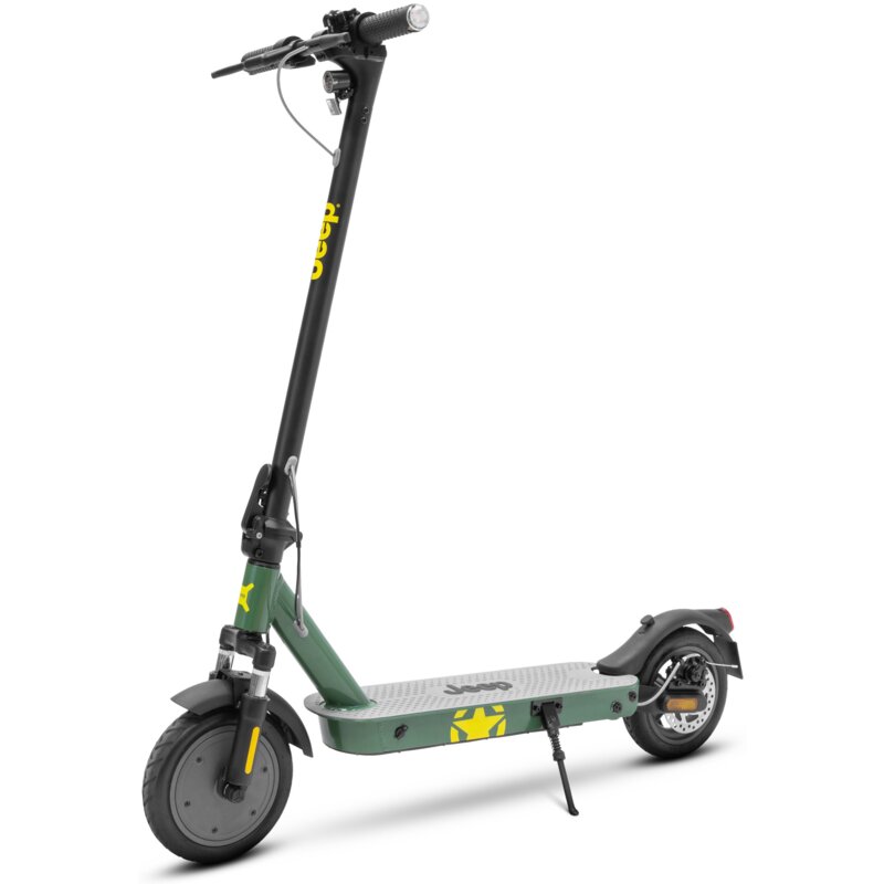 Hulajnoga elektryczna JEEP Jaf Dual 20km 500W Amortyzacja 10" Zielono-czarny