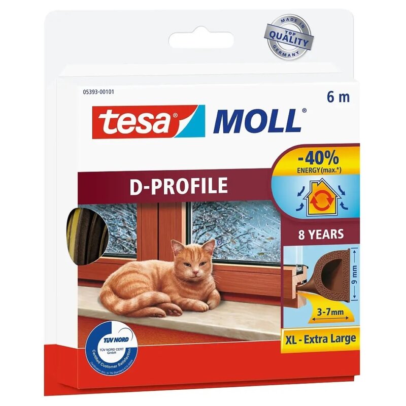 Uszczelka TESA Moll 05393-00101 (6 m)