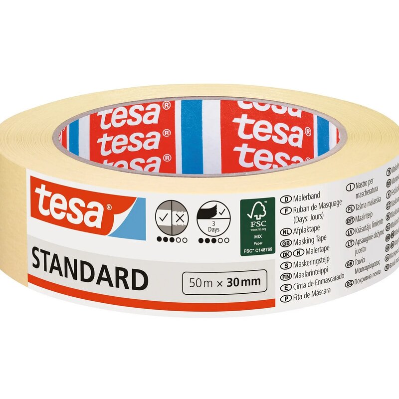 Taśma maskująca TESA Standard (50m x 30mm)