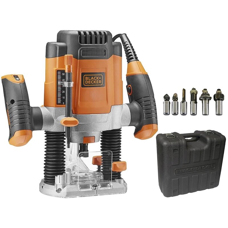 Frezarka BLACK & DECKER KW1200EKA-QS