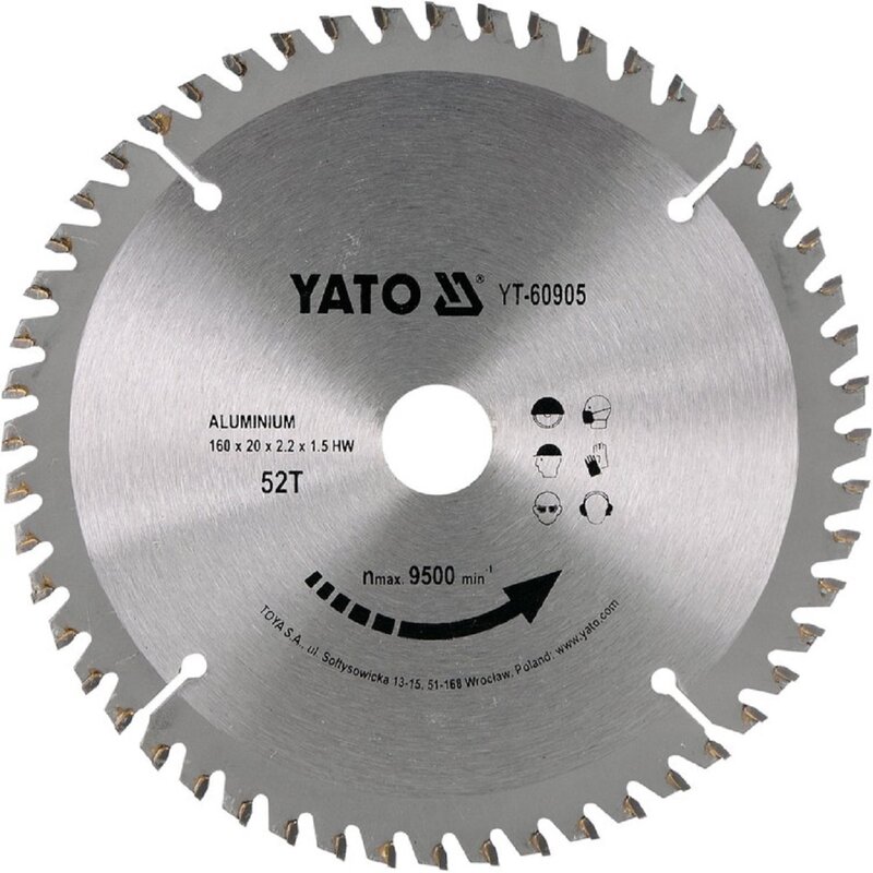 Tarcza do cięcia YATO YT-60905 160 mm