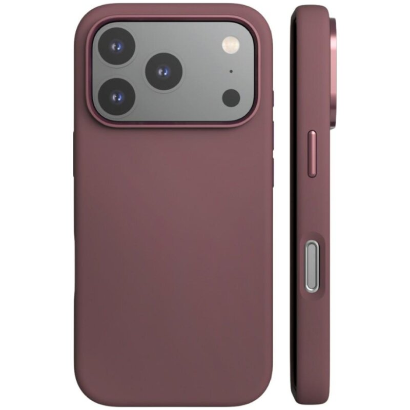 Etui ARAREE Typo Skin M MagSafe do Apple iPhone 17 Pro/18 Pro Burgundowy