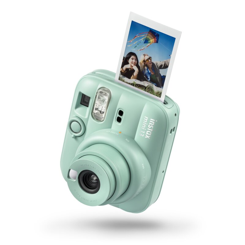 Aparat FUJIFILM Instax Mini 13 Zielony + Pokrowiec + Album + Spinacze