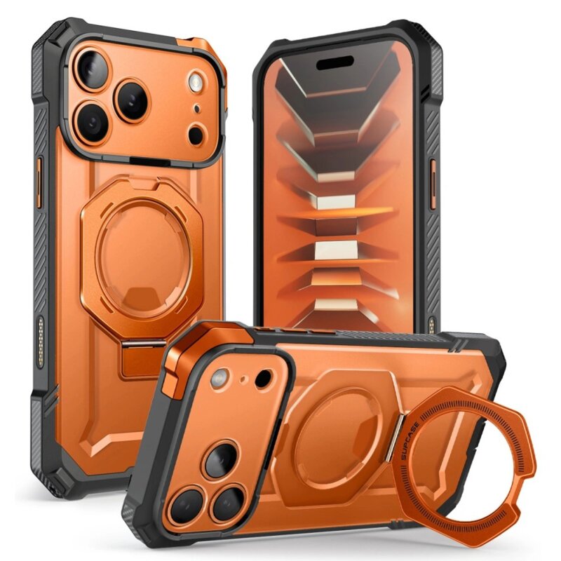 Etui SUPCASE UB Grip Mag MagSafe do Apple iPhone 17 Pro/18 Pro Pomarańczowy