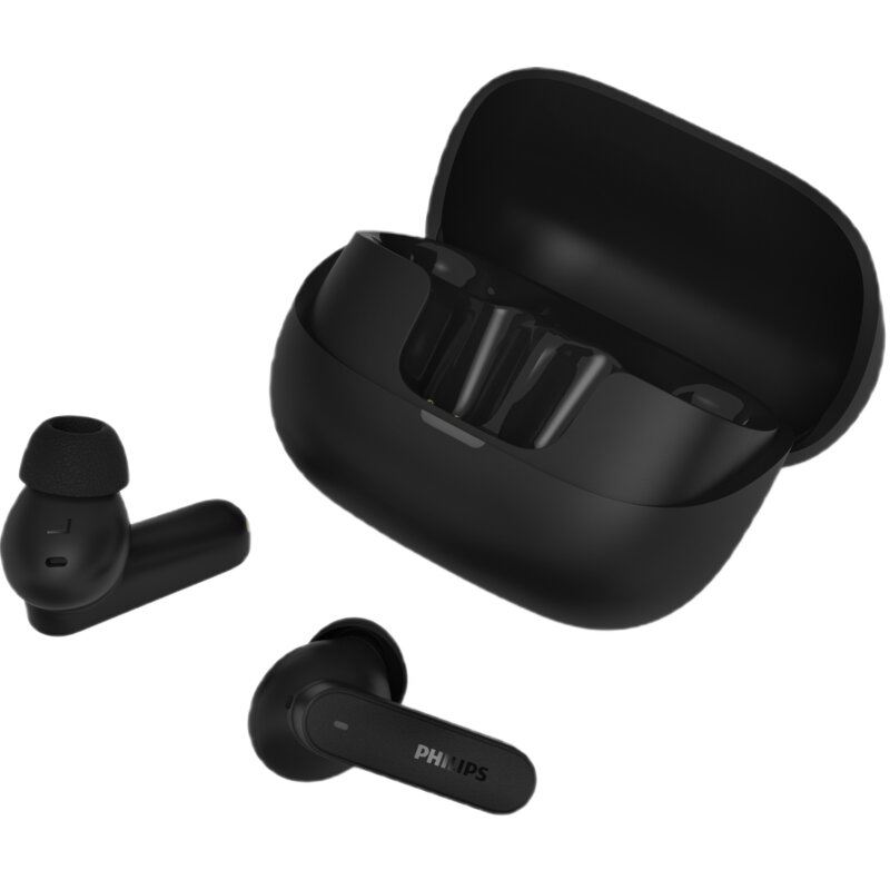 Słuchawki dokanałowe PHILIPS TAT3000BK/00 ANC Czarny