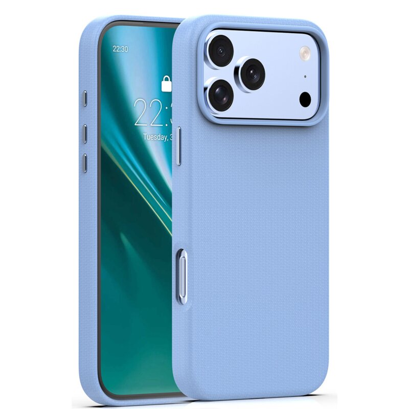 Etui ETTERI Elegant Mag MAgSafe do Apple iPhone 17 Pro/18 Pro Jasnoniebieski