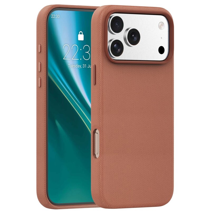 Etui ETTERI Elegant Mag MagSafe do Apple iPhone 17 Pro/18 Pro Brązowy