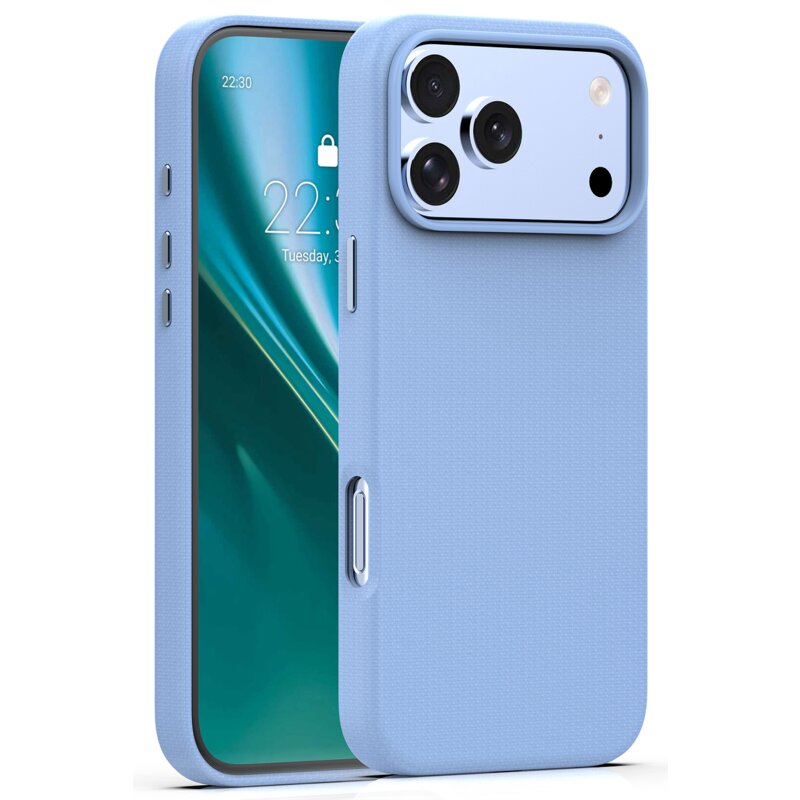 Etui ETTERI Elegant Mag MagSafe do Apple iPhone 17 Pro Max/18 Pro Max Jasnoniebieski