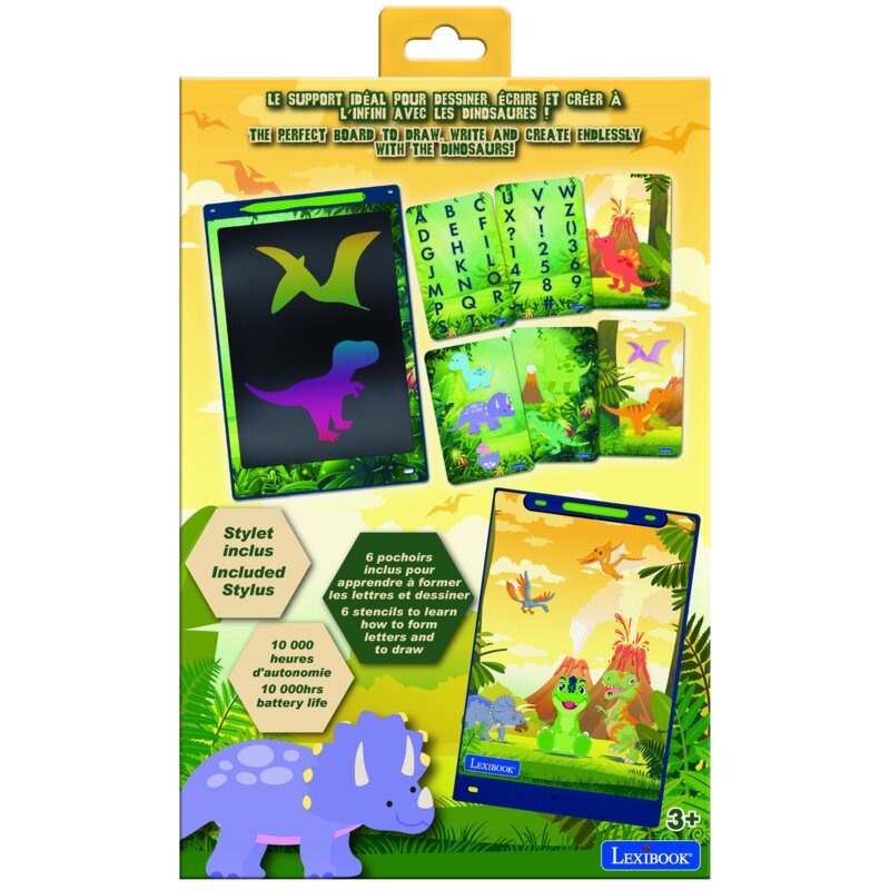 Tablet do rysowania LEXIBOOK Dinozaury CRT10DINO