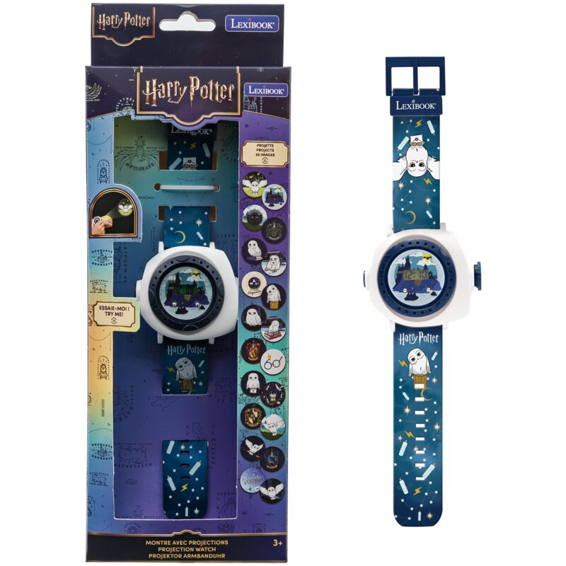 Zabawka zegarek z projektorem LEXIBOOK Harry Potter DMW050HP1