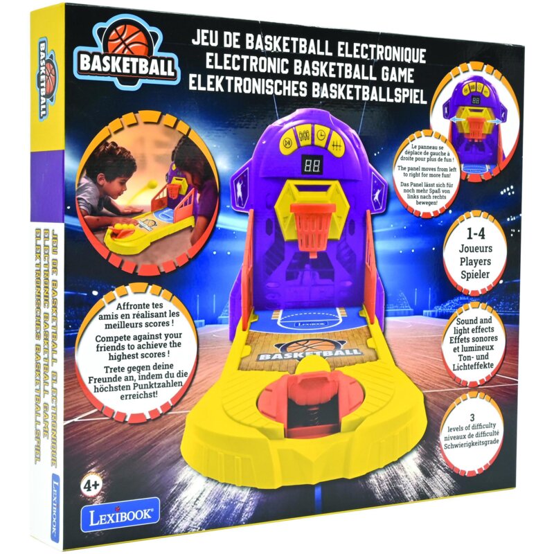 Zabawka gra elektroniczna LEXIBOOK Koszykówka JG910