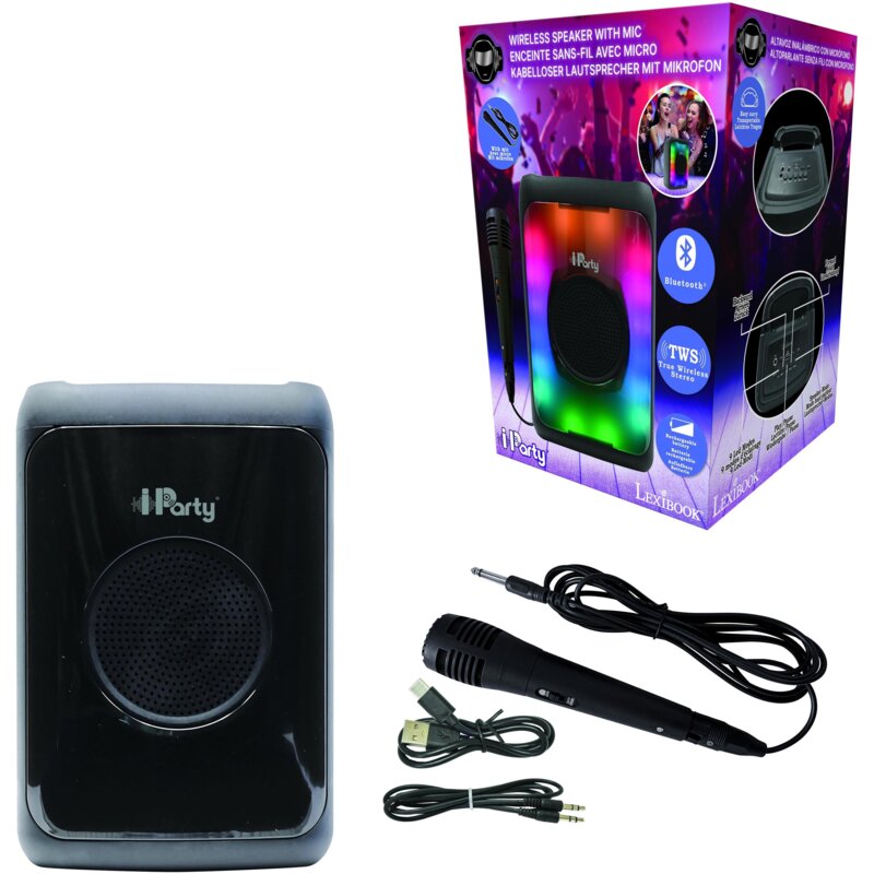 Zabawka głośnik mobilny LEXIBOOK iParty Flame K8320