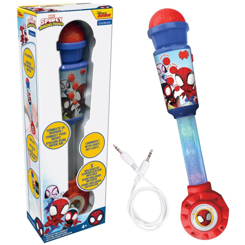 Zabawka mikrofon LEXIBOOK Spider-Man MIC90SP