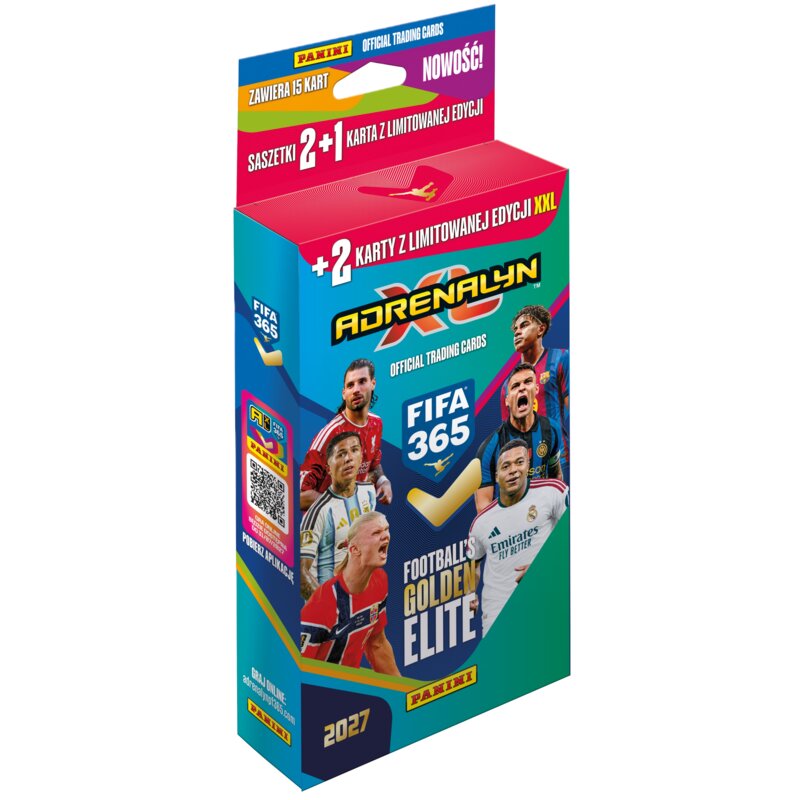 Karty PANINI FIFA 365 Adrenalyn XL 2027 Blister XXL 8530