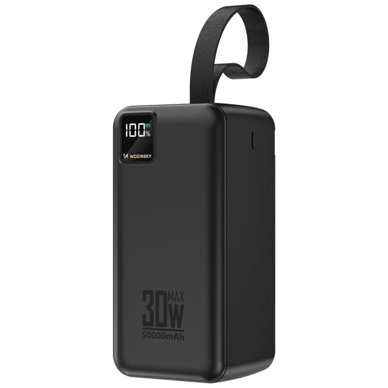 Powerbank WOZINSKY W8-B 50000 mAh 30W Czarny