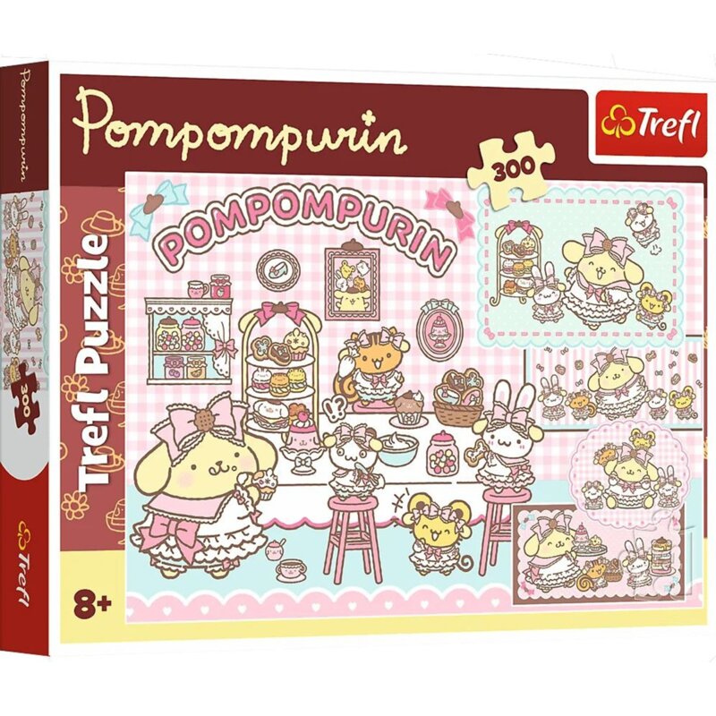 Puzzle TREFL Pompompurin Cukierkowy świat (300 elementów)