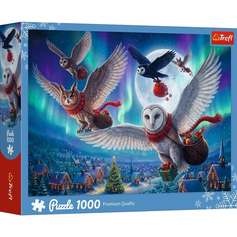 Puzzle TREFL Świąteczna dostawa 10994 (1000 elementów)