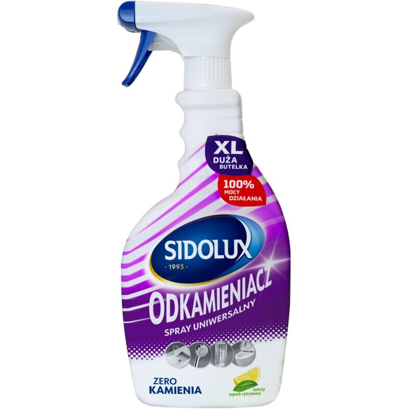 Odkamieniacz SIDOLUX Uniwersalny Cytrynowy 750 ml