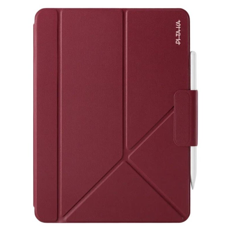 Etui na iPad Air PITAKA MagEZ Folio 3 Bordowy