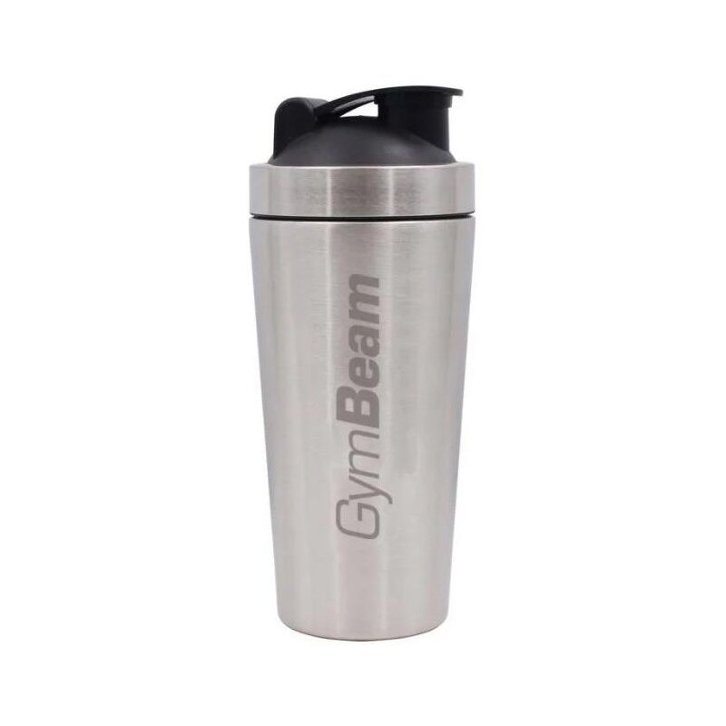Shaker GYM BEAM Steel 750 ml Srebrny