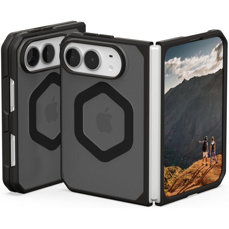 Etui UAG Mouve XTE 360 MagSafe do Apple iPhone Duo Przezroczysto-szary