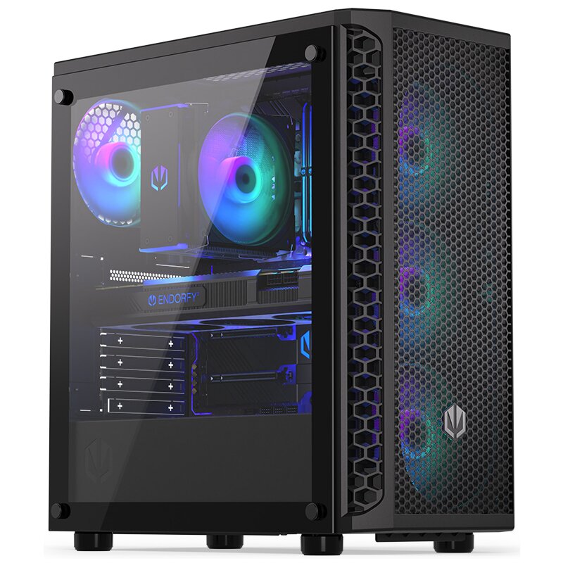Komputer MAD DOG ENDORFY300ARGB-A17WR32WH R5-5600X 32GB RAM 1TB SSD GeForce RTX5060 DLSS 4.5 Wi-Fi Windows 11 Home
