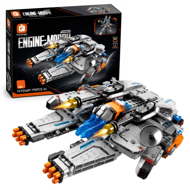 Klocki plastikowe QBI Engine-Morph Rumble SA54489