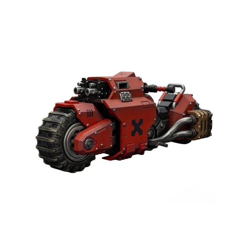 Joy Toy Warhammer 40k Blood Angels Raider-pattern Combat Bike Blood Angels