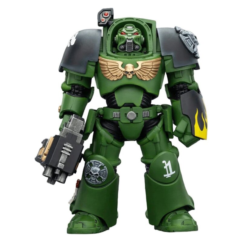 Joy Toy Warhammer 40k Salamanders Terminator 2 with Power Fist and Storm Bolter