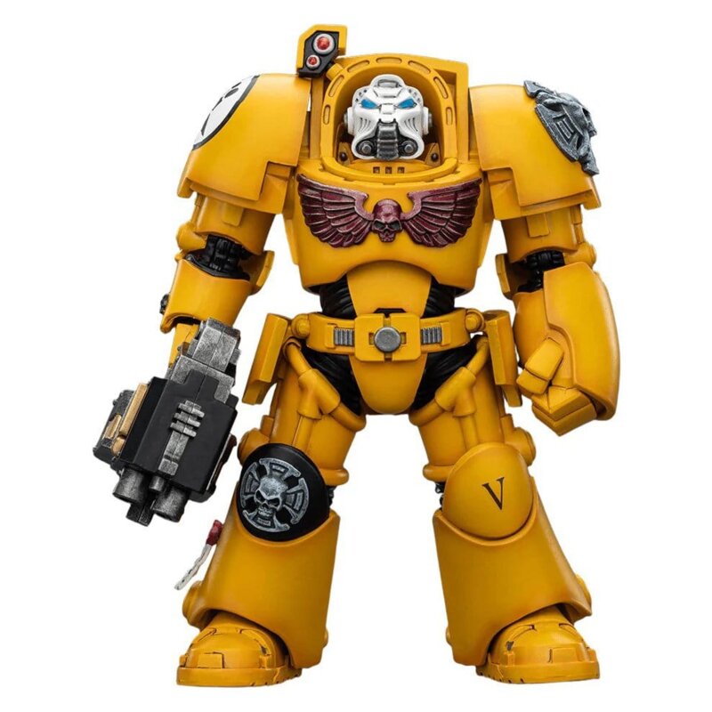 Joy Toy Warhammer 40k Imperial Fists Terminator 2 with Power Fist and Storm Bolter