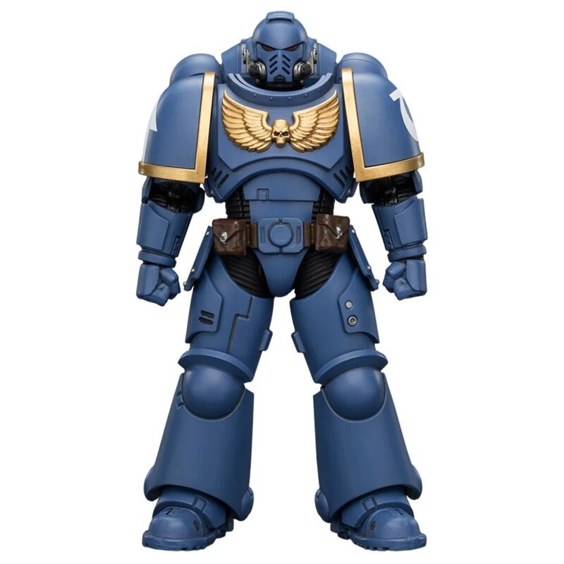 Joy Toy Warhammer 40k Ultramarines Intercessor with Bolt Rifle, Bolt Pistol and Chainsword