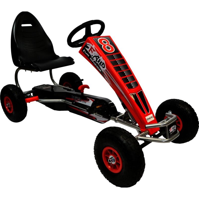 Gokart na pedały ENERO 14 Czerwony