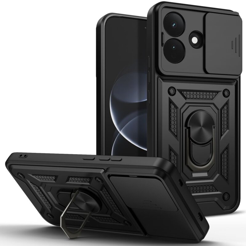 Etui TECH-PROTECT Camshield Pro do Xiaomi Redmi Note 17 Pro 5G Czarny