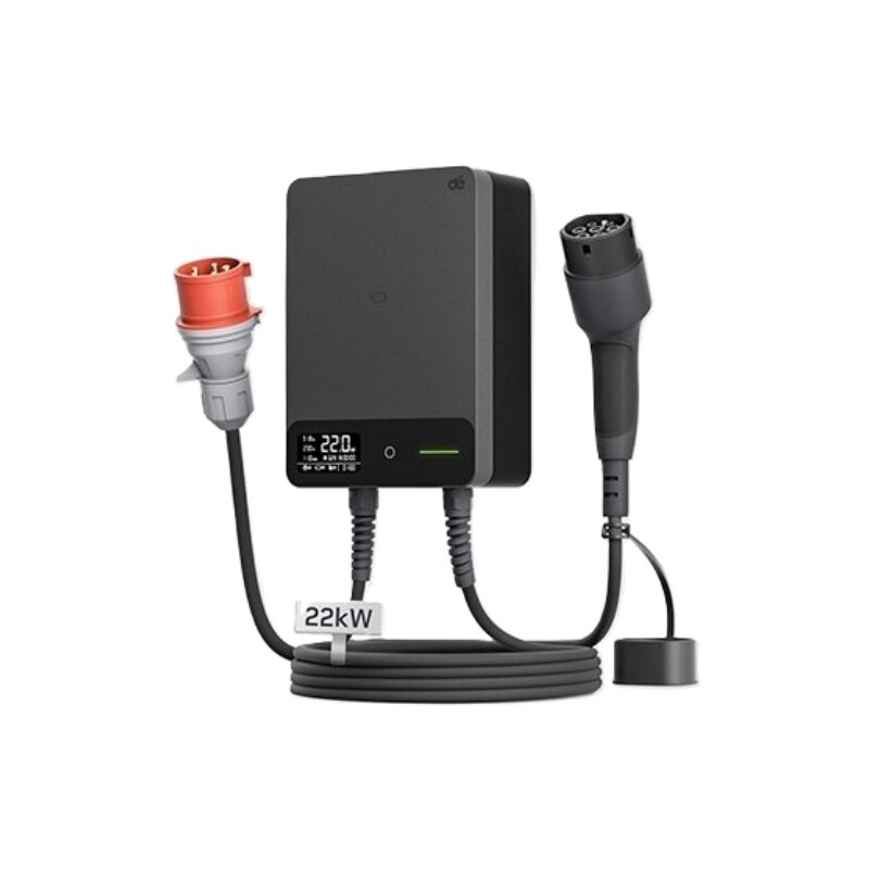 Ścienna ładowarka do samochodu elektrycznego DEPOW Wallbox dé 22kW 7m