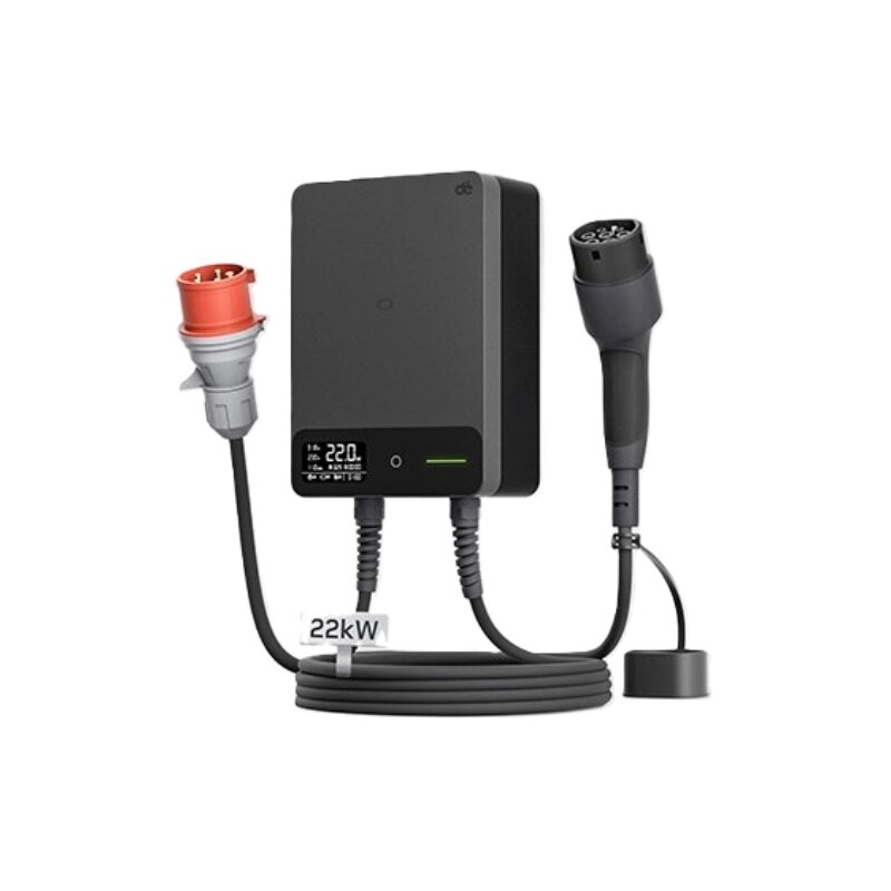 Ścienna ładowarka do samochodu elektrycznego DEPOW Wallbox dé 22kW 10m