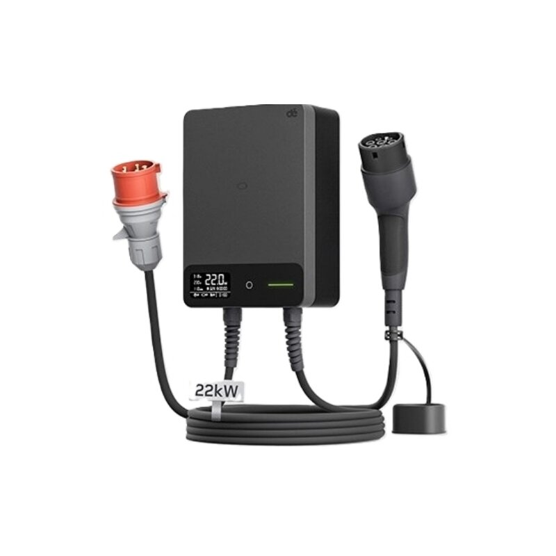 Ścienna ładowarka do samochodu elektrycznego DEPOW Wallbox dé 22kW 15 m