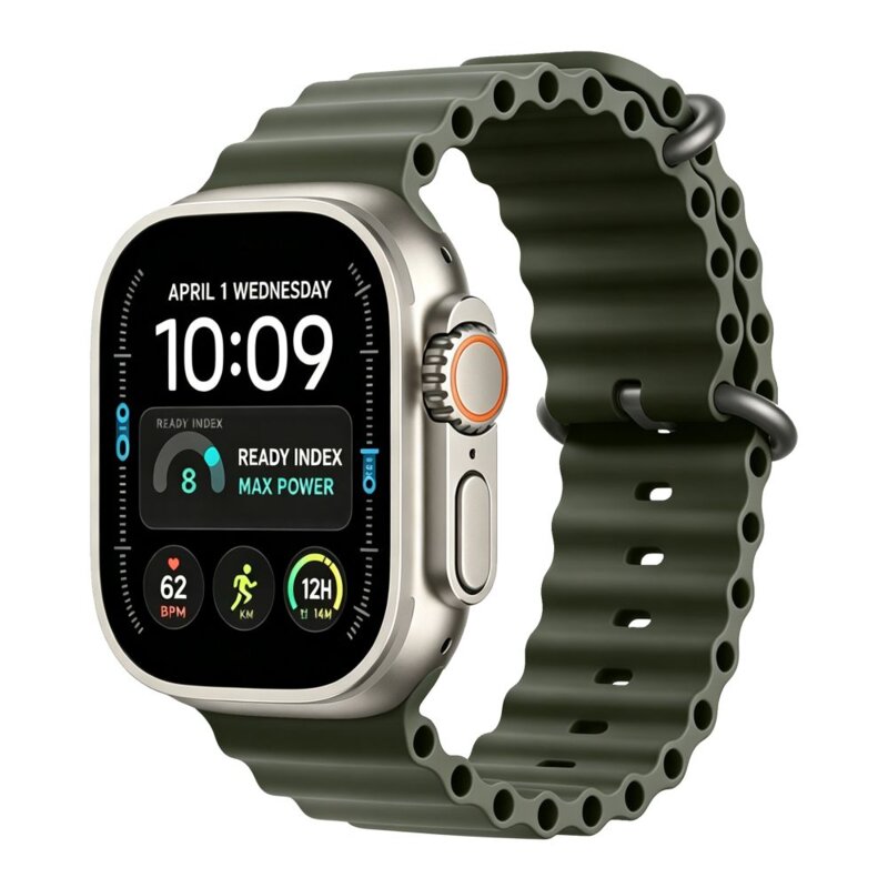 Pasek TECH-PROTECT Iconband Pro do Apple Watch 8/9/10/11/12/SE/Ultra do koperty 44/45/46/49mm Ciemnozielony