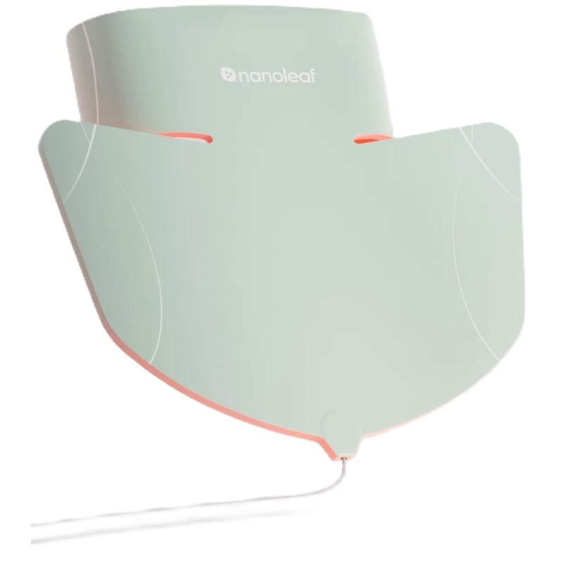 Maska LED do twarzy i dekoltu NANOLEAF LED Light Therapy Mask Zielony