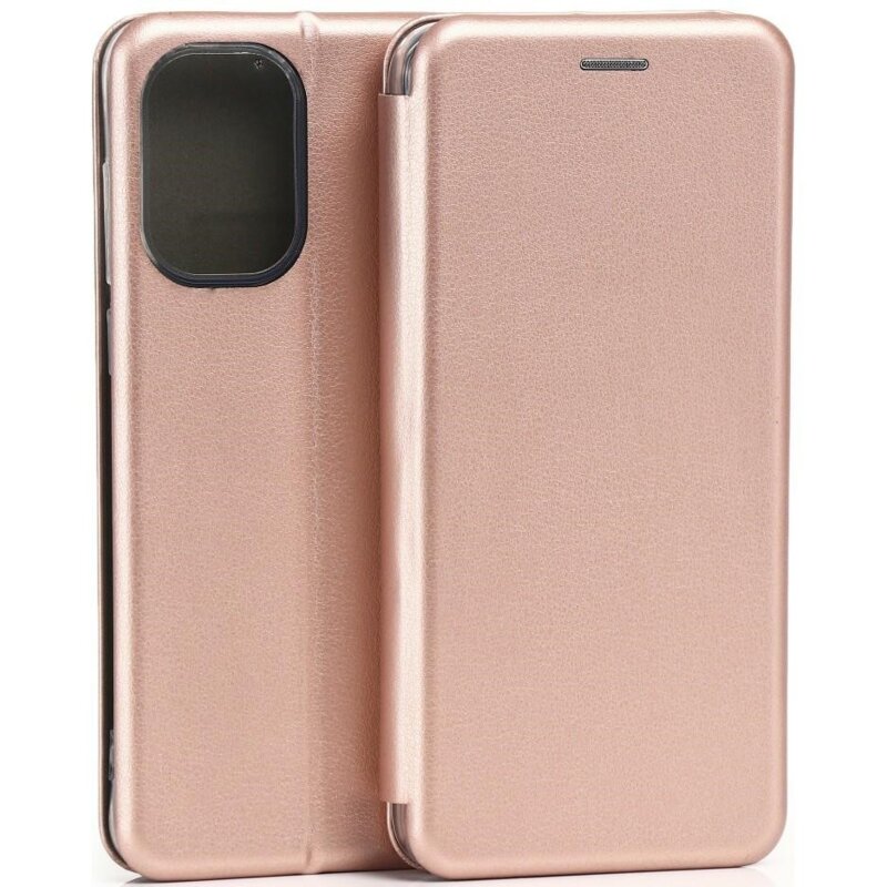 Etui BELINE Book Magnetic do OnePlus 15R Różowo-złoty