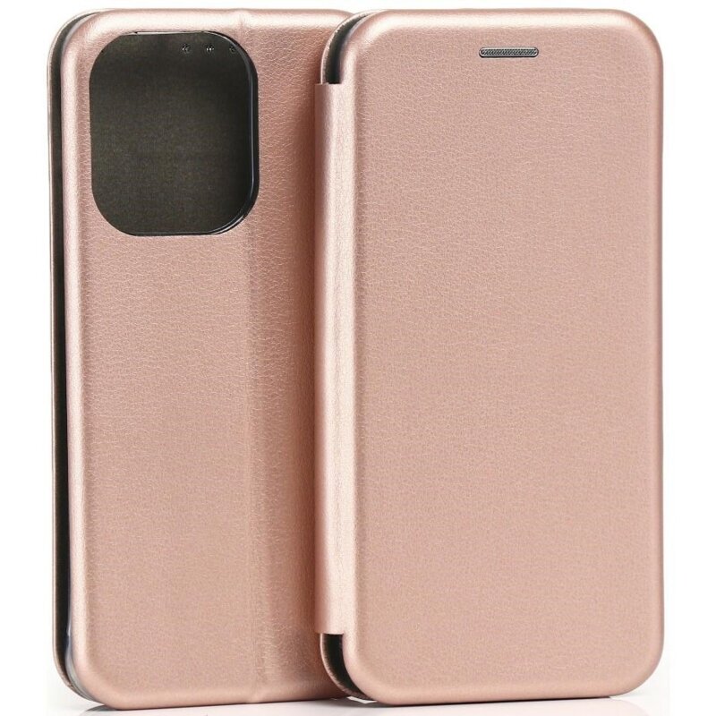 Etui BELINE Book Magnetic do Oppo Reno 15 Pro Różowo-złoty